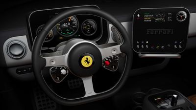 People Were Already Mad About The Ferrari EV. Then We Saw The Interior