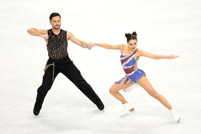 Ice dancers Fear and Lewis Gibson in the hunt for medal after rhythm dance