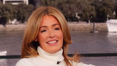 Cat Deeley's cool cream look with pointed-toe boots is the chicest step into spring we've seen so far. This neutral palette always looks elegant