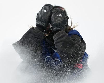 Close call for Mia Brookes in big air as Team GB endure Tragic Monday