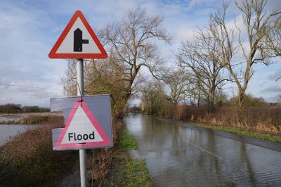 Almost 100 areas warned to expect flooding as downpours continue