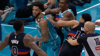Hornets-Pistons Brawl Featured Miles Bridges and Isaiah Stewart Exchanging Punches