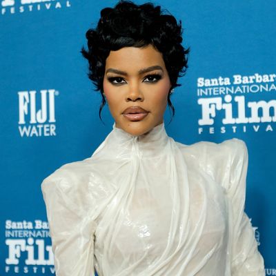 Teyana Taylor Pours On a Two-Week-Old, Liquified Ashi Studio Gown