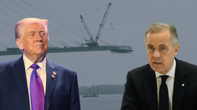 Trump threatens to stop launch of US-Canada bridge; demands halt until 'compensation' talks