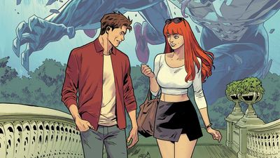 Spider-Man and Venom cause problems for Peter Parker and Mary Jane Watson's "heart-to-heart" in Venom #258