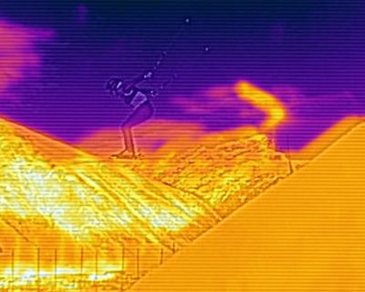 Heat seekers: amazing thermal images from the Winter Olympics