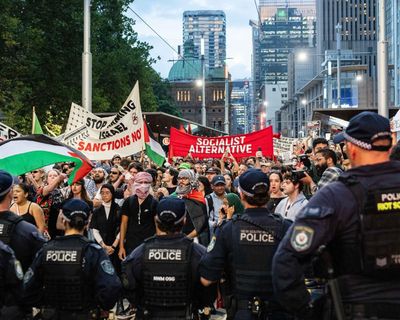 Woman, 69, in hospital with four broken vertebrae after interaction with police at Sydney Herzog protest