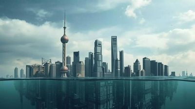 Shanghai has been sinking for decades but something invisible beneath the ground is slowing it down