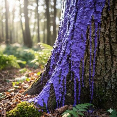 Why Texans and Arkansans Are Painting Trees Purple — And What It Legally Means