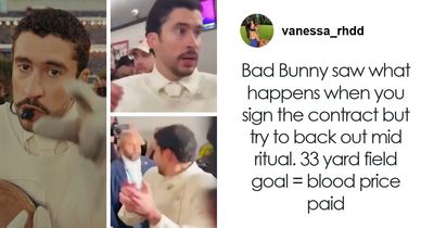 Video Seems To Show Fearful Bad Bunny As He Exits Super Bowl Before Erasing Social Media