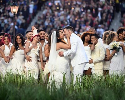 ‘Opportunity of a lifetime’: details emerge on couple who wed at Bad Bunny Super Bowl half-time show