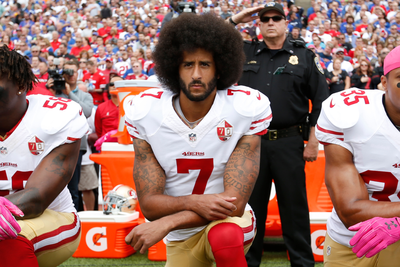 A decade on from his NFL kneeling controversy, Colin Kaepernick has a message for Gen Z: don’t let the fear of backlash silence you