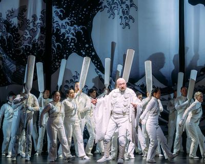 Masterpiece, fridge magnet, phone case … opera: how Hokusai’s The Great Wave hit the stage