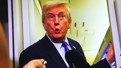 U.S. Olympian says he’s ‘not the biggest fan’ of current political chaos — Trump, proving him right, then calls the Team USA athlete ‘a real loser’