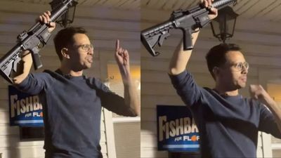 'We will shoot you dead': Anti-H1B Florida Governor candidate posts video with rifle after claiming arson attack