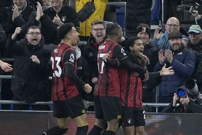 Amine Adli scores winner as in-form Bournemouth come back to beat 10-man Everton