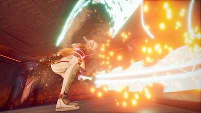 Romeo is a Dead Man review: "When this time-traveling hack and slash hits its groove, this is Suda51's bloodiest, sharpest spectacle since No More Heroes"