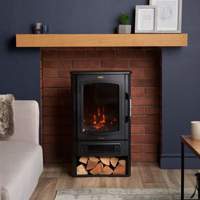 I love the look of a log burner, but don’t want the hassle or expense of installing one — this beautiful electric heater is the alternative I’ve been searching for