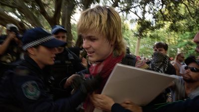 Protester charge attacked amid police crackdown fallout