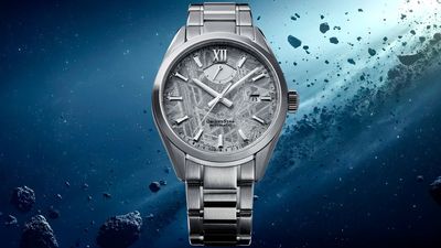 Reach for the stars with this Orient watch made from meteorite