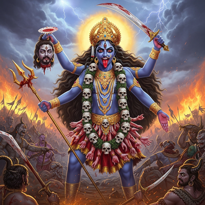 Why Did Kali Embrace Destruction to Create Renewal?