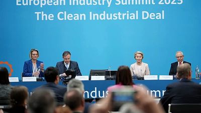 European leaders meet industry heavyweights in power shift for business