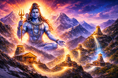 The Panch Kedar Mystery: Why Shiva’s Body Emerged in Pieces After the Mahabharata War
