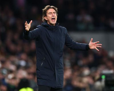 Thomas Frank sacked by Tottenham after eight months as head coach