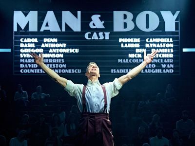 Man & Boy review: Rattigan revival has a great, grandstanding lead performance