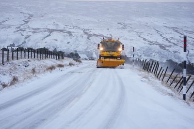 Snow and ice warnings issued as Arctic air blows in