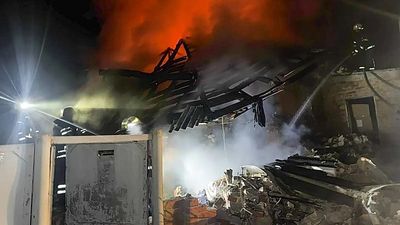 Russian drone strike kills father and three children in northern Ukraine, officials say