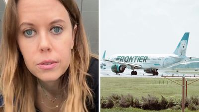 Woman says Frontier blocked her carry-on. So she comes up with a creative solution—then ends up regretting it: ‘I had to sit in…for 4 hours’