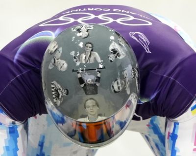Ukrainian skeleton athlete ready to be disqualified over ‘helmet of memory’