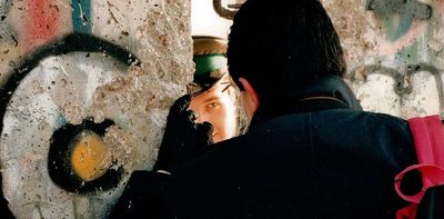 Love stories of the Berlin Wall – couples reunited via tunnels, hot air balloons and zip wires