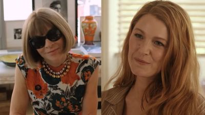 Anna Wintour Had Heard About The It Ends With Us Kerfuffle. See The 'Brave' Message She Sent Blake Lively