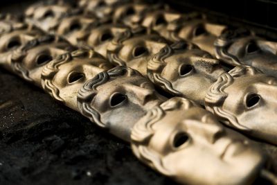 How the coveted bronze BAFTA mask trophies are made