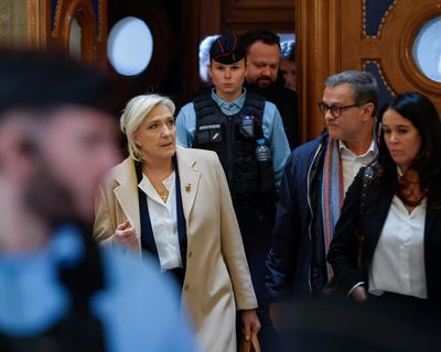 Marine Le Pen appeal trial ends with presidential race at stake