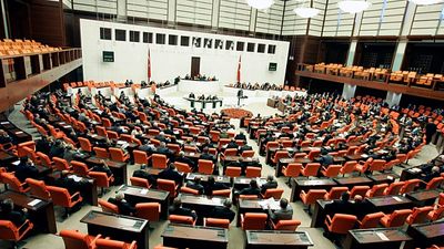 Fistfight erupts in Turkish parliament over justice minister appointment