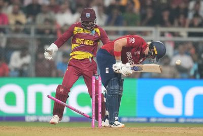 West Indies exploit England’s glaring flaw to inflict damaging T20 World Cup defeat