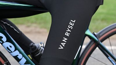 Van Rysel Men's water-repellent winter road cycling bib tights, RCR Extreme