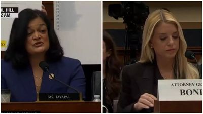‘Not going to get in the gutter with this woman’: Pam Bondi refuses to apologize after Indian-origin Democrat Jayapal asks her to at Epstein files hearing