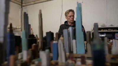 TikTok-famous truck driver’s 50-foot NYC model just debuted at a museum, but his next plan is even crazier