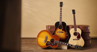 The Beatles-approved J-160E makes its return as Gibson unveils a trio of Original Collection flat-tops celebrating the golden era of acoustic guitar making