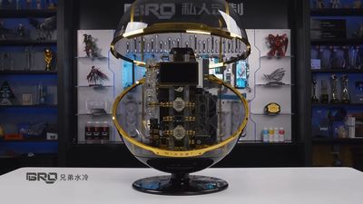 All hail the Bro MegaOrb: A custom-built, water-cooled Threadripper, RTX Pro 6000 monster that costs $60,000 or roughly the same as 16 GB of DDR5-5200 at today's prices