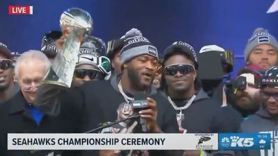 Seahawks LB Had Spiciest Message for Doubters at Super Bowl Celebration