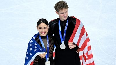 Madison Chock, Evan Bates Share Emotional Reactions to Winning Silver in Ice Dancing