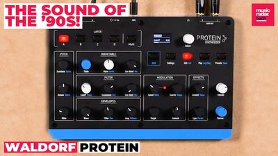 Waldorf Protein hands-on: Four layers, '90s wavetables & MPE in a $399 mini synth