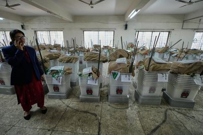Polls open for Bangladesh’s first election since the 2024 uprising that ousted Hasina