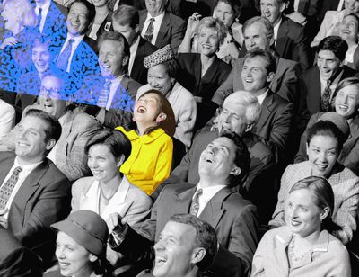 Comedians pick on me for my loud laugh – but nothing will make me stop