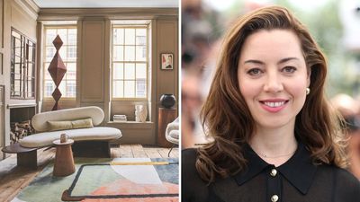 Beyond the Curve: How Aubrey Plaza’s Sculptural Living Room Masterfully Balances the 30% Rule for Ultimate Comfort